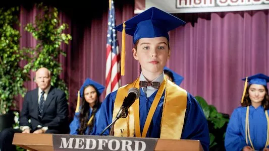 Poster del episodio 1 de El joven Sheldon online