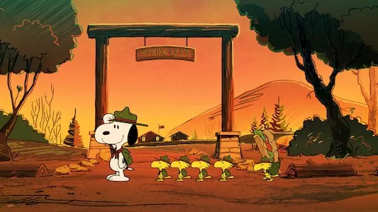 Poster del episodio 13 de De campamento con Snoopy online