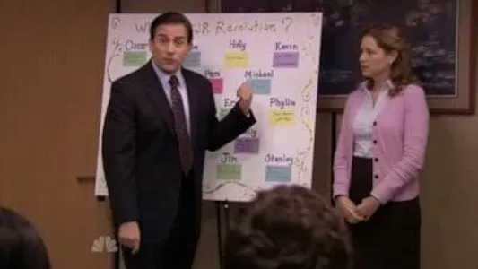 Poster del episodio 13 de The Office online