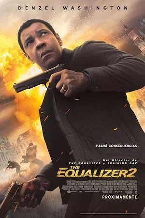 Poster The Equalizer 2 (El Justiciero 2)