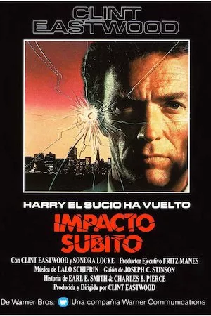 Poster Sudden Impact (Impacto fulminante)