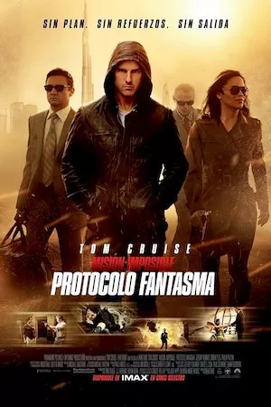 Poster Misión imposible 4: Protocolo fantasma