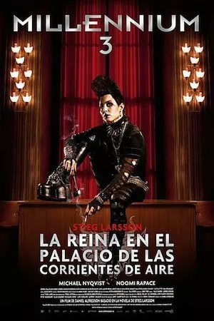 Poster Millennium 3: La reina en el palacio de las corrientes de aire