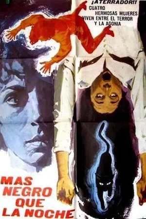 Poster Más negro que la noche