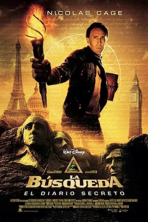 Poster La leyenda del tesoro perdido 2: El libro de los secretos