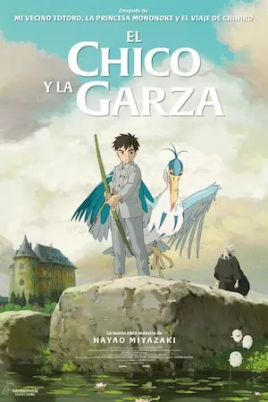 Poster El chico y la garza
