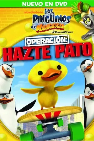 Poster Los pingüinos de Madagascar: Operación hazte pato