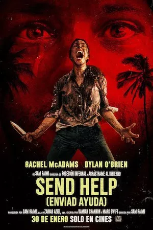 Poster SEND HELP (Enviad ayuda)