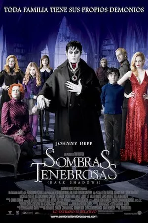 Poster Dark Shadows (Sombras tenebrosas)