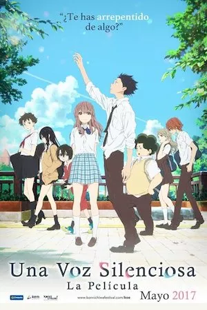 Poster Koe no katachi (Una voz silenciosa)