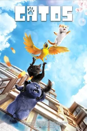 Poster Cats and Peachtopia