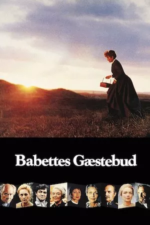 Poster Babettes gæstebud (El festín de Babette)
