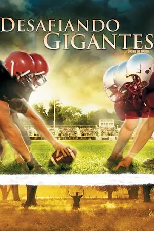 Poster Facing the Giants (Gigantes hacia la victoria)