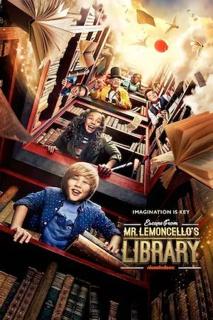 Poster Escapa de la biblioteca del Sr. Lemoncello
