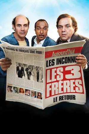 Poster Tres hermanos y una herencia