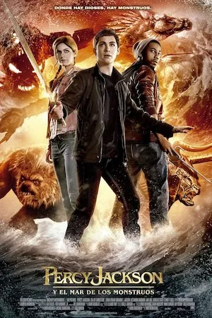 Poster Percy Jackson y el mar de los monstruos