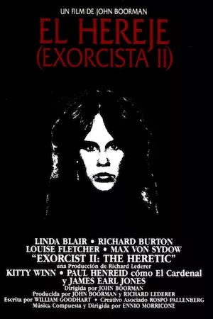 Poster El Exorcista II: El hereje