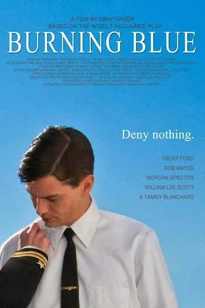 Poster Burning Blue