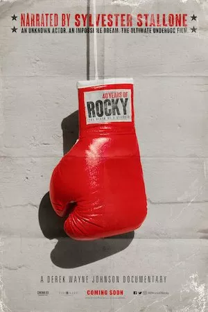Poster 40 años de Rocky: El nacimiento de un clásico