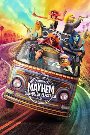 Poster Muppets Mayhem: Confusión eléctrica