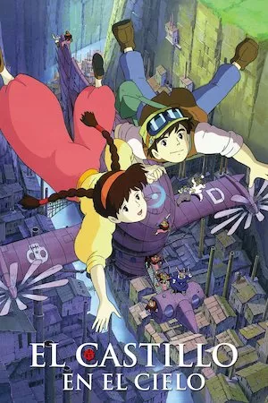 Poster Tenkû no Shiro Rapyuta (El castillo en el cielo)