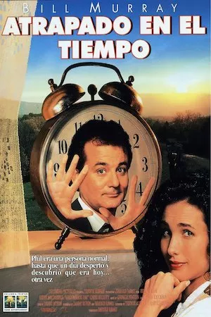 Poster Groundhog Day (Hechizo del tiempo)