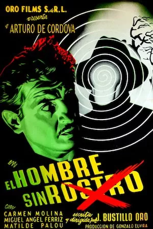 Poster El hombre sin rostro