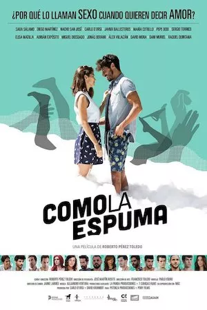 Poster Como la espuma