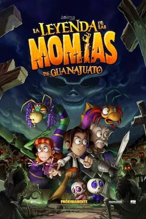 Poster La leyenda de las momias de Guanajuato