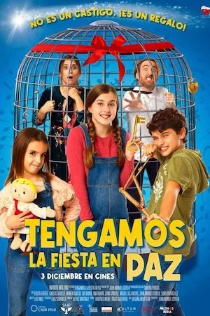 Poster Tengamos la fiesta en paz