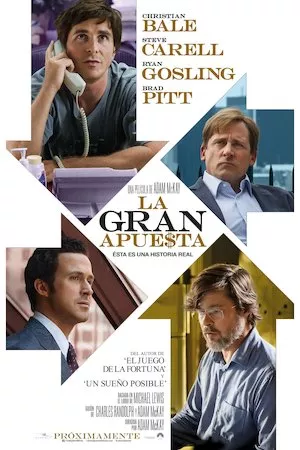 Poster The Big Short (La gran apuesta)