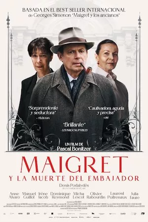 Poster Maigret y la muerte del embajador