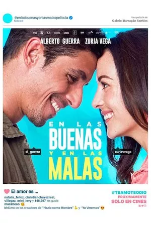 Poster En las buenas y en las malas
