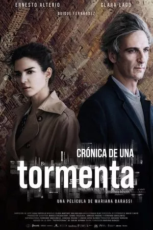 Poster Crónica de una tormenta