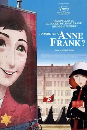 Poster ¿Dónde está Anne Frank?