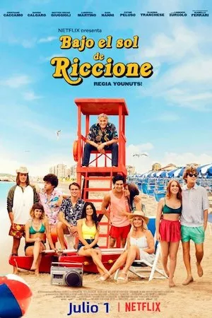 Poster Sotto il sole di Riccione (Bajo el sol de Riccione)