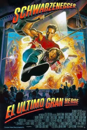 Poster Last Action Hero (El último gran héroe)