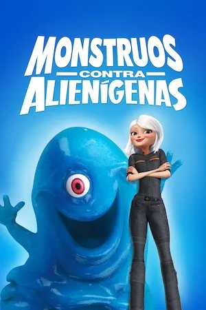 Poster Monsters vs. Aliens (Monstruos vs. Aliens)