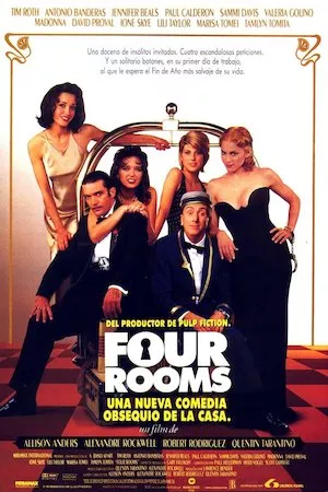 Poster Four Rooms (Cuatro habitaciones)