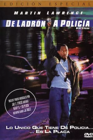 Poster Blue Streak (De ladrón a policía)