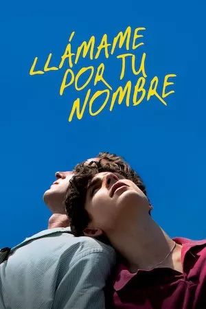 Poster Llámame por tu nombre