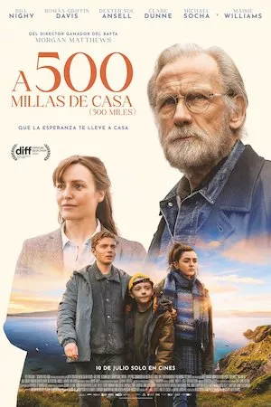Poster A 500 millas de casa