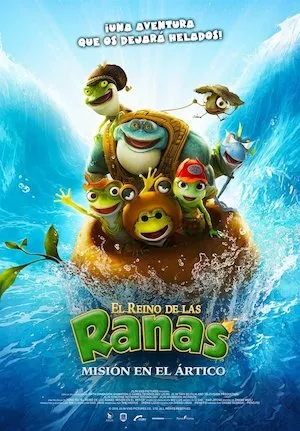 Poster El Reino de las Ranas. Misión en el Ártico
