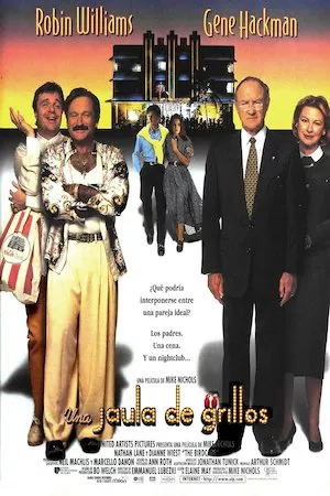 Poster The Birdcage (La jaula de los pájaros)
