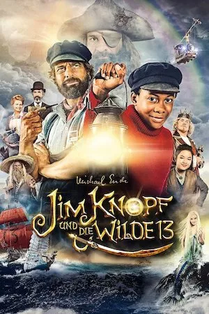 Poster Jim Botón y los trece salvajes