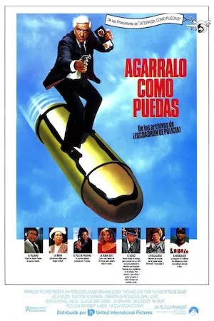 Poster ¿Y dónde está el policía?