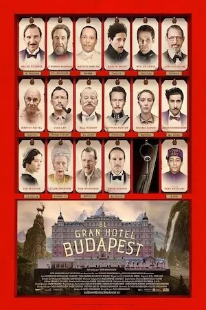 Poster El gran hotel Budapest