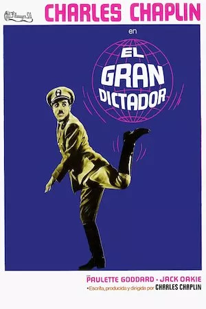 Poster The Great Dictator (El gran dictador)