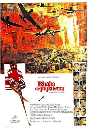 Poster Battle of Britain (La batalla de Inglaterra)