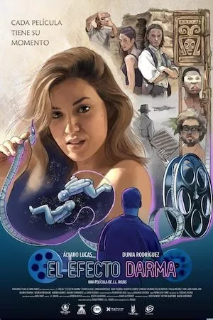 Poster El efecto Darma
